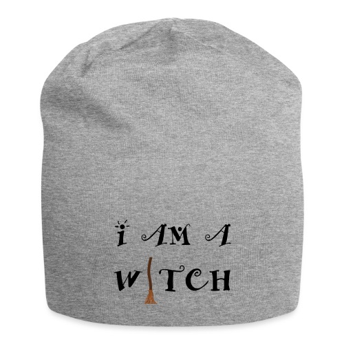 I Am A Witch Word Art - Jersey Beanie