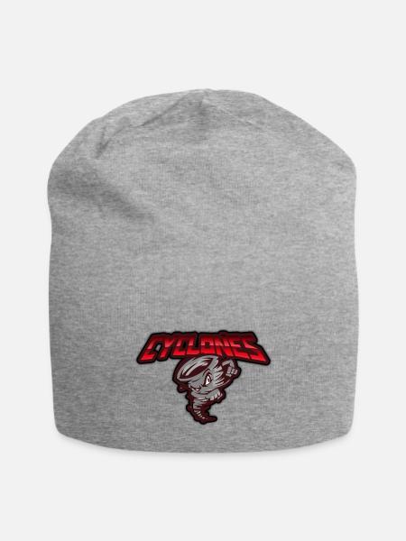 Cyclones - Jersey Beanie - heather gray - Front