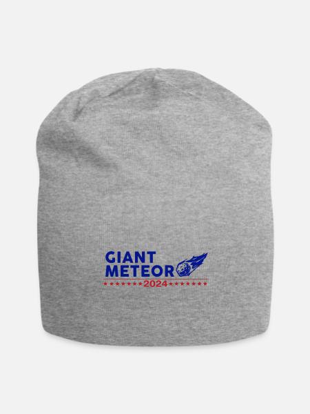 Giant Meteor 2024 - Jersey Beanie - heather gray - Front
