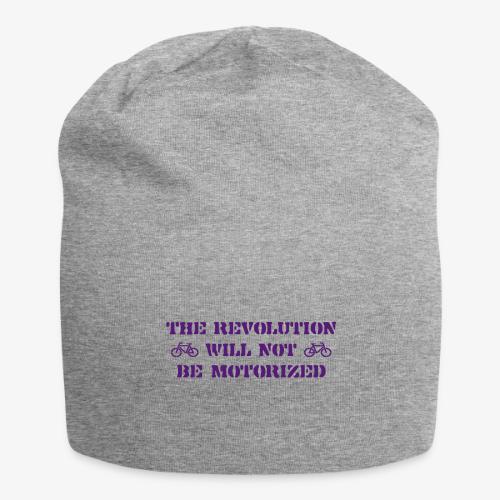 The Revolution Will Not Be Motorized - Jersey Beanie