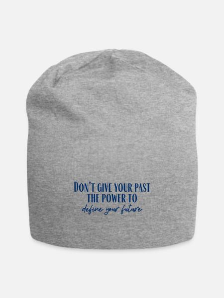 Anything New - Jersey Beanie - heather gray - Front