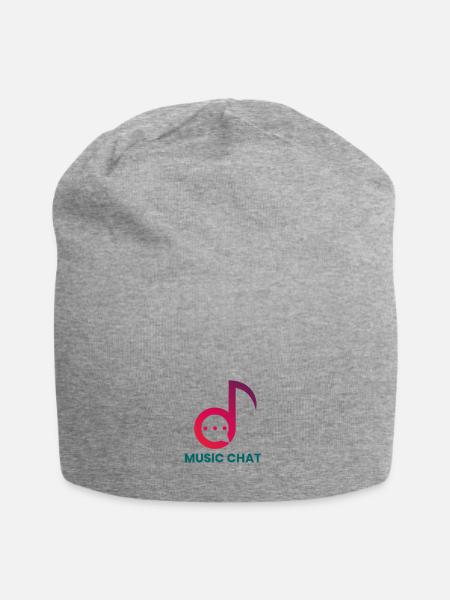 Music chat - Jersey Beanie - heather gray