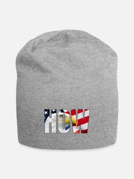 How - Jersey Beanie - heather gray