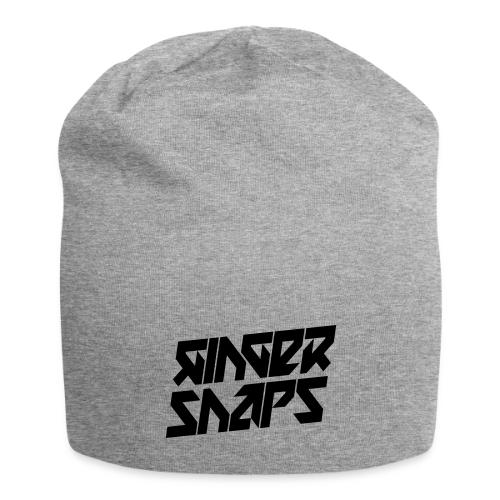 Ginger Snap5 logo (two lines black) - Jersey Beanie