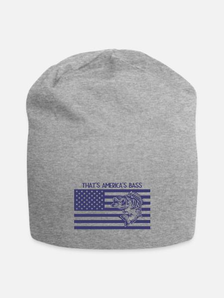 That's America's Bass - Jersey Beanie - heather gray