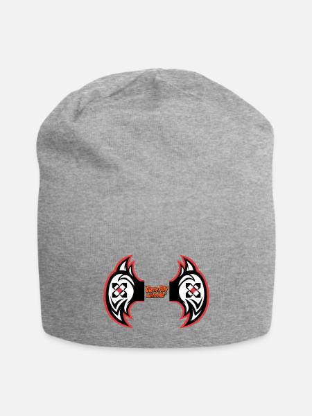 Play With Me - Jersey Beanie - heather gray - Front
