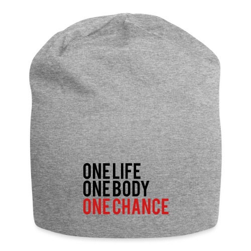 One Life One Body One Chance - Jersey Beanie