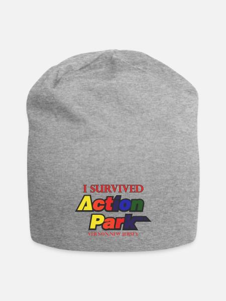 Action Park - Jersey Beanie - heather gray - Front