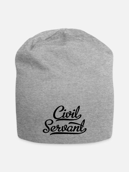 Civil Service - Jersey Beanie - heather gray - Front