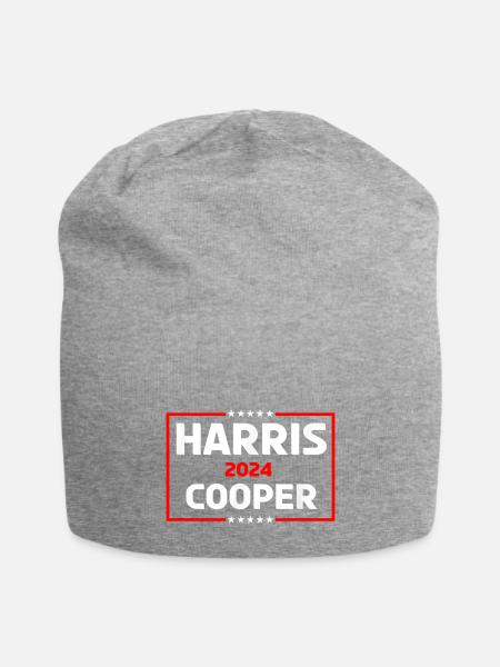 Harris Cooper 2024 Harris Cooper Election 2024 - Jersey Beanie - heather gray - Front