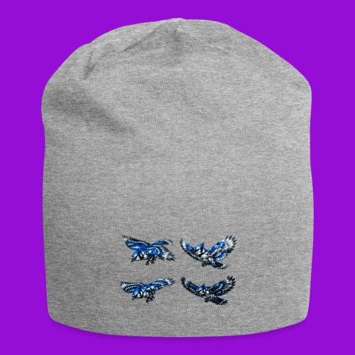 Silver Blue Jay Flight Stages - Jersey Beanie