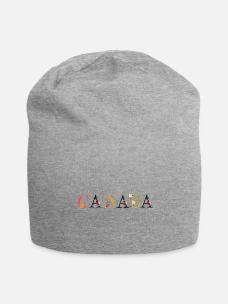 Canada - Jersey Beanie - heather gray - Front