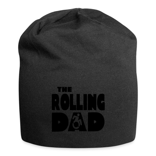 Rolling dad in a wheelchair - Jersey Beanie
