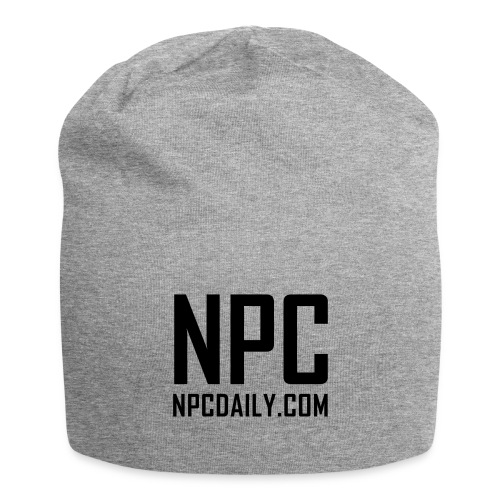 N P C with site black - Jersey Beanie