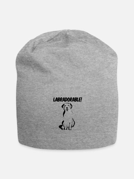 Labradorable - Jersey Beanie - heather gray