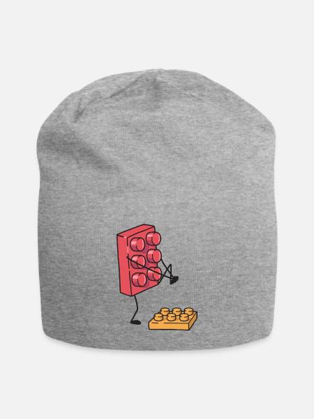 Oh My Foot - Jersey Beanie - heather gray - Front