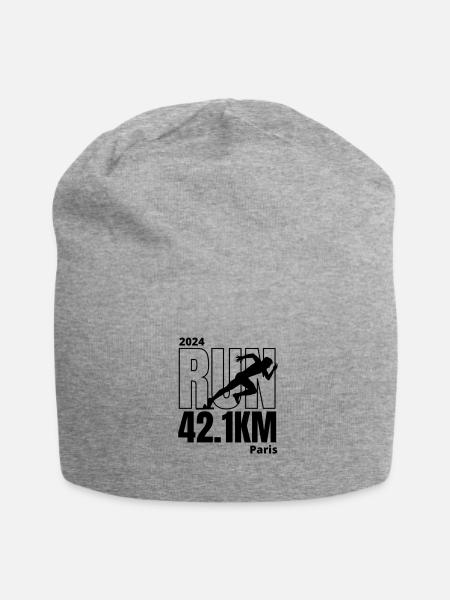 Paris 2024 - Jersey Beanie - heather gray - Front