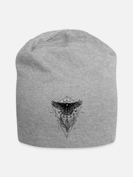 AD Crow - Jersey Beanie - heather gray