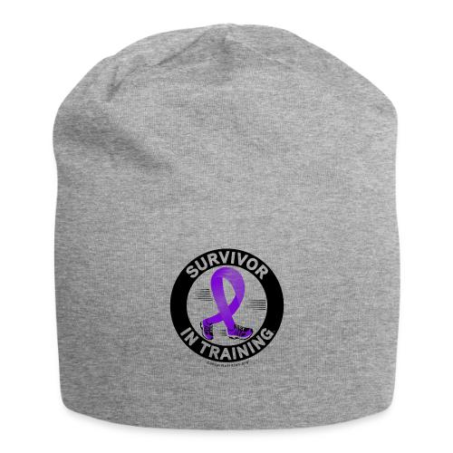 Purple Ribbon Survivor In Training - Jersey Beanie