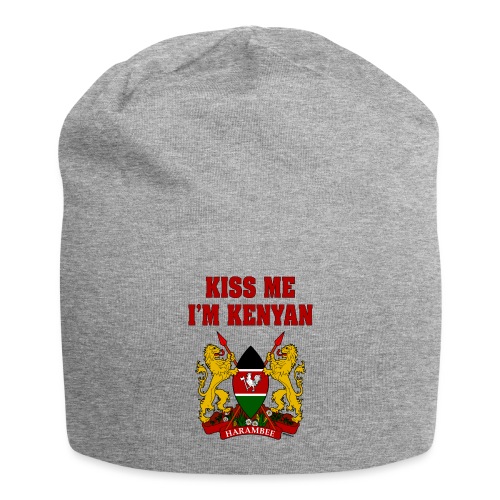 Kiss Me, I'm Kenyan - Jersey Beanie