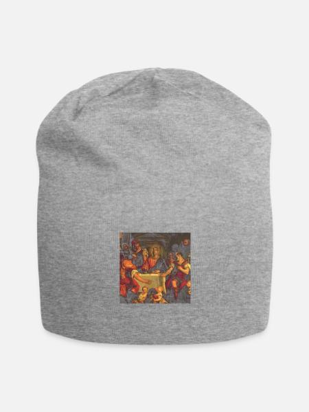 Gucci da Savior - Jersey Beanie - heather gray - Front
