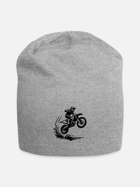 Terrain Machine In The Deck - Jersey Beanie - heather gray - Front