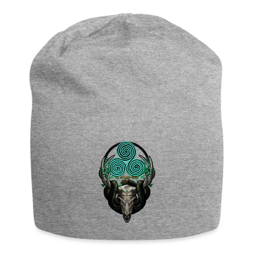 The Antlered Crown (Color Text) - Jersey Beanie