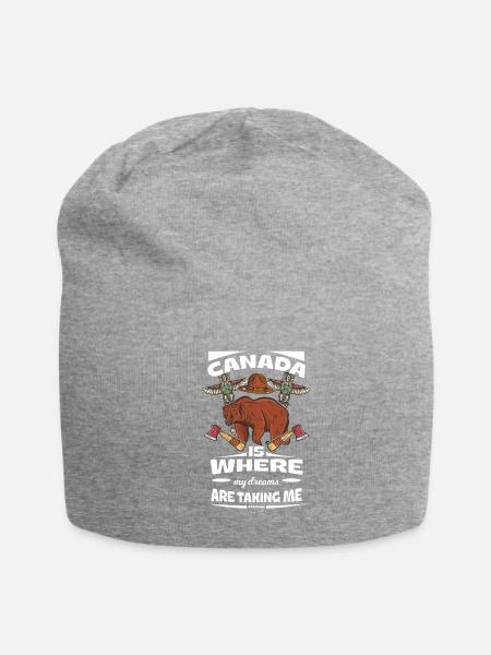 Canada - Jersey Beanie - heather gray - Front