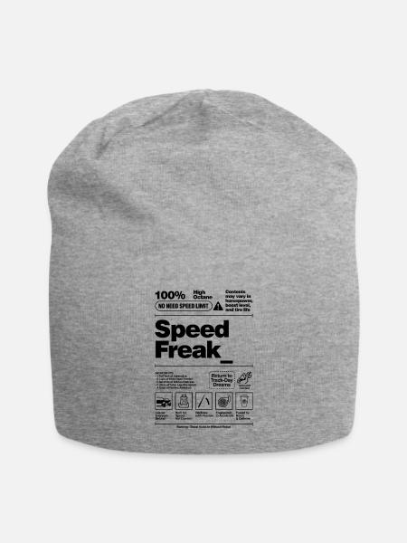 Speed Freak - Ingredients Graphic - Jersey Beanie - heather gray - Front