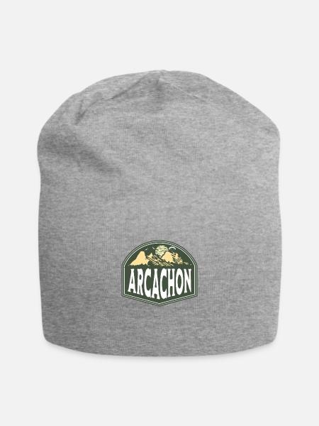 Bassin Arcachon Dune du Pilat France - Jersey Beanie - heather gray - Front