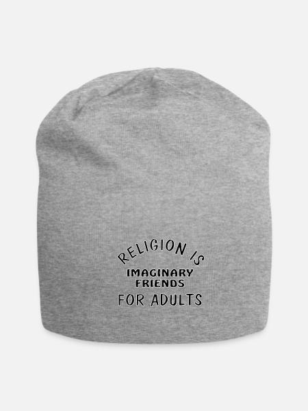 atheist - Jersey Beanie - heather gray