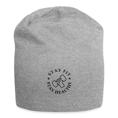 Stay Fit Stay Healthy - Jersey Beanie