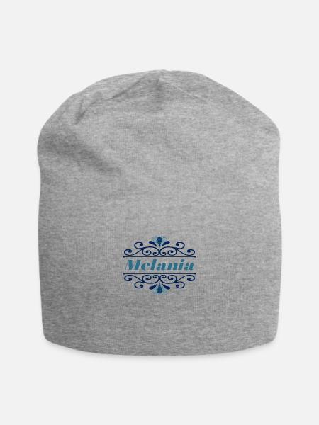Melania - Jersey Beanie - heather gray