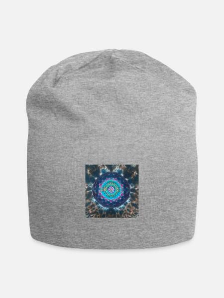 Nucleus Tie Dye - Jersey Beanie - heather gray