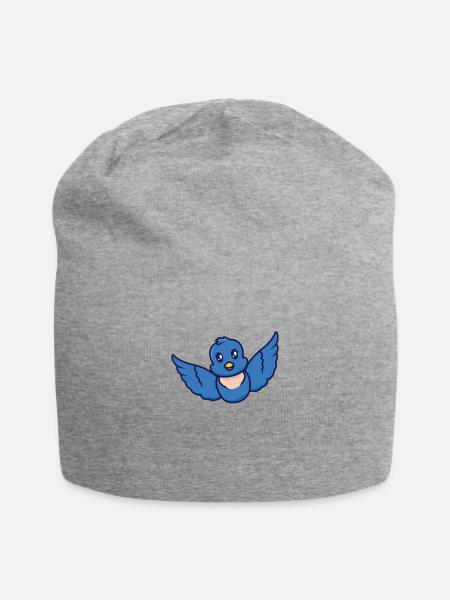 Berry On Mission - Jersey Beanie - heather gray - Front