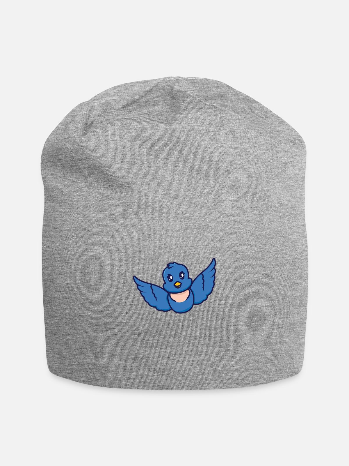 Berry On Mission - Jersey Beanie - heather gray - Front