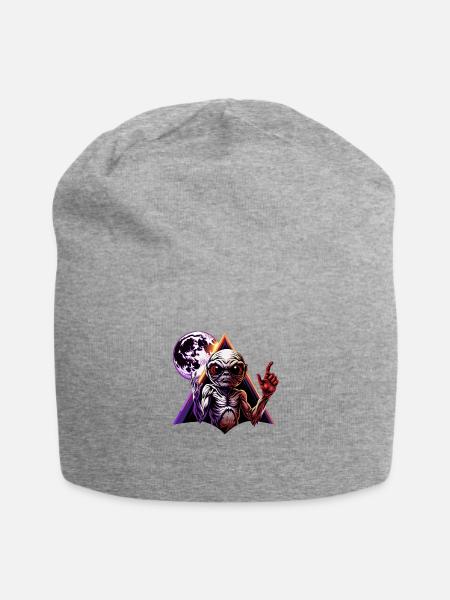 IlluminET87 - Jersey Beanie - heather gray - Front