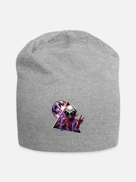 IlluminET90 - Jersey Beanie - heather gray - Front