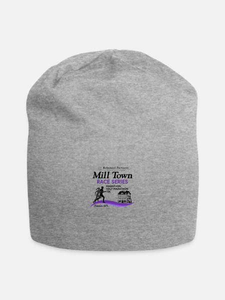 Mill Town Race Series - Jersey Beanie - heather gray - Front