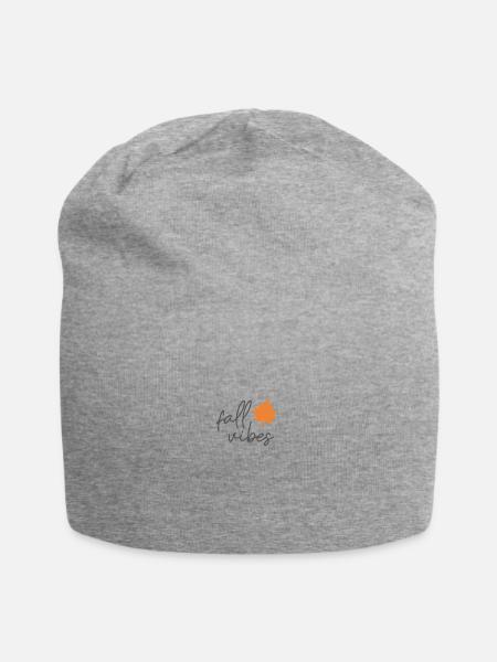 FALL VIBES CLOTHING - Jersey Beanie - heather gray - Front