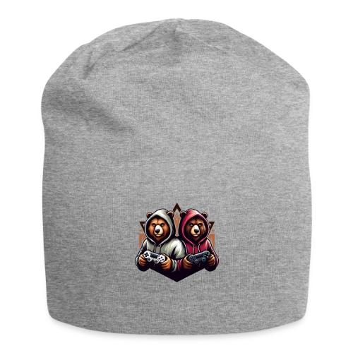 2 grizzlies gamer bears - Jersey Beanie