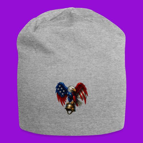 American Flag Bald Eagle - Helmet - Jersey Beanie