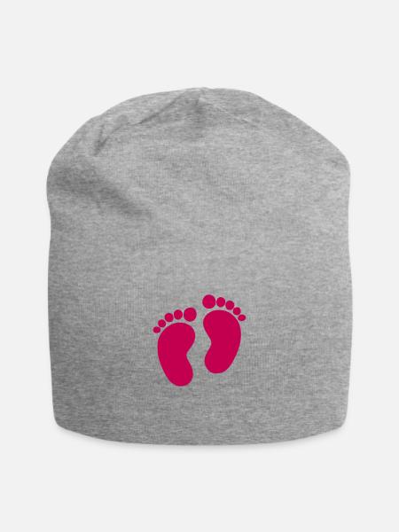 baby - Jersey Beanie - heather gray
