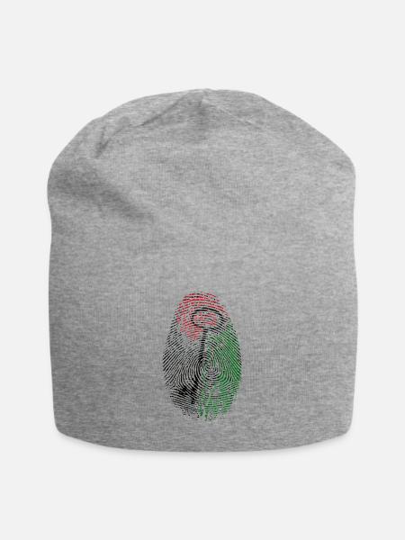 PALESTINIAN Lives Metter - Jersey Beanie - heather gray - Front