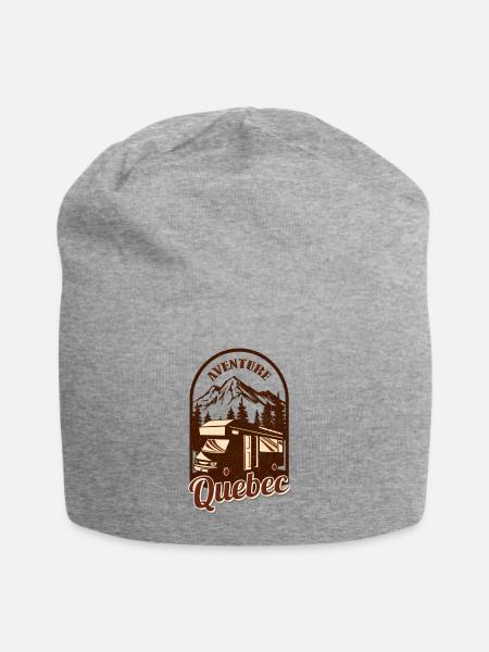 Adventure - Jersey Beanie - heather gray