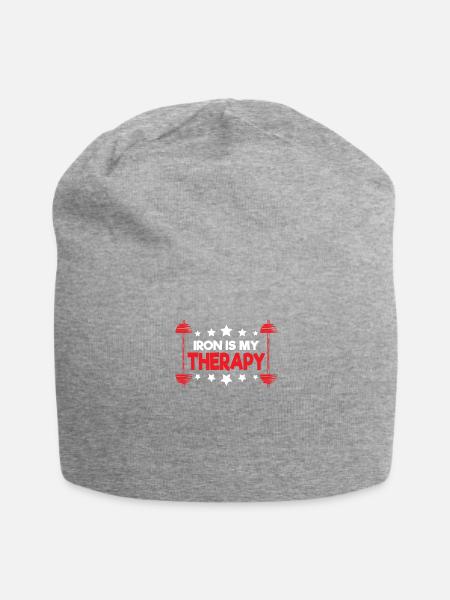 Fitness Workout Sport - Jersey Beanie - heather gray
