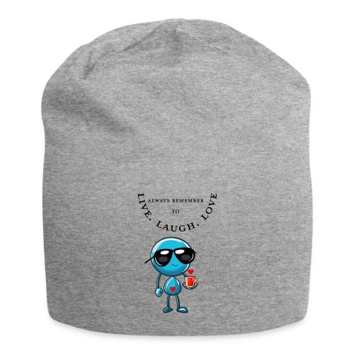 Always Remember to live laugh love - Jersey Beanie