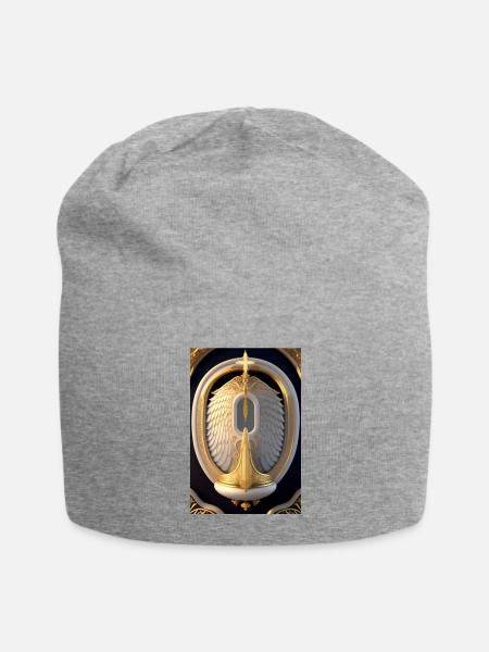 epic cinematic light - Jersey Beanie - heather gray - Front