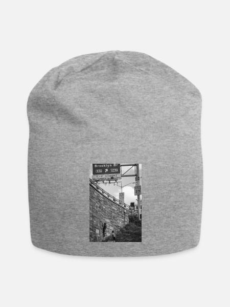 Cliffhanger: Brooklyn Bridge - Jersey Beanie - heather gray