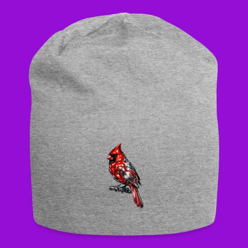 Silver Cardinal - Jersey Beanie